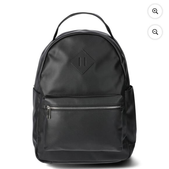 No Boundaries Handbags - No Boundaries Women's Dome Backpack, Black 100% Polyurethane